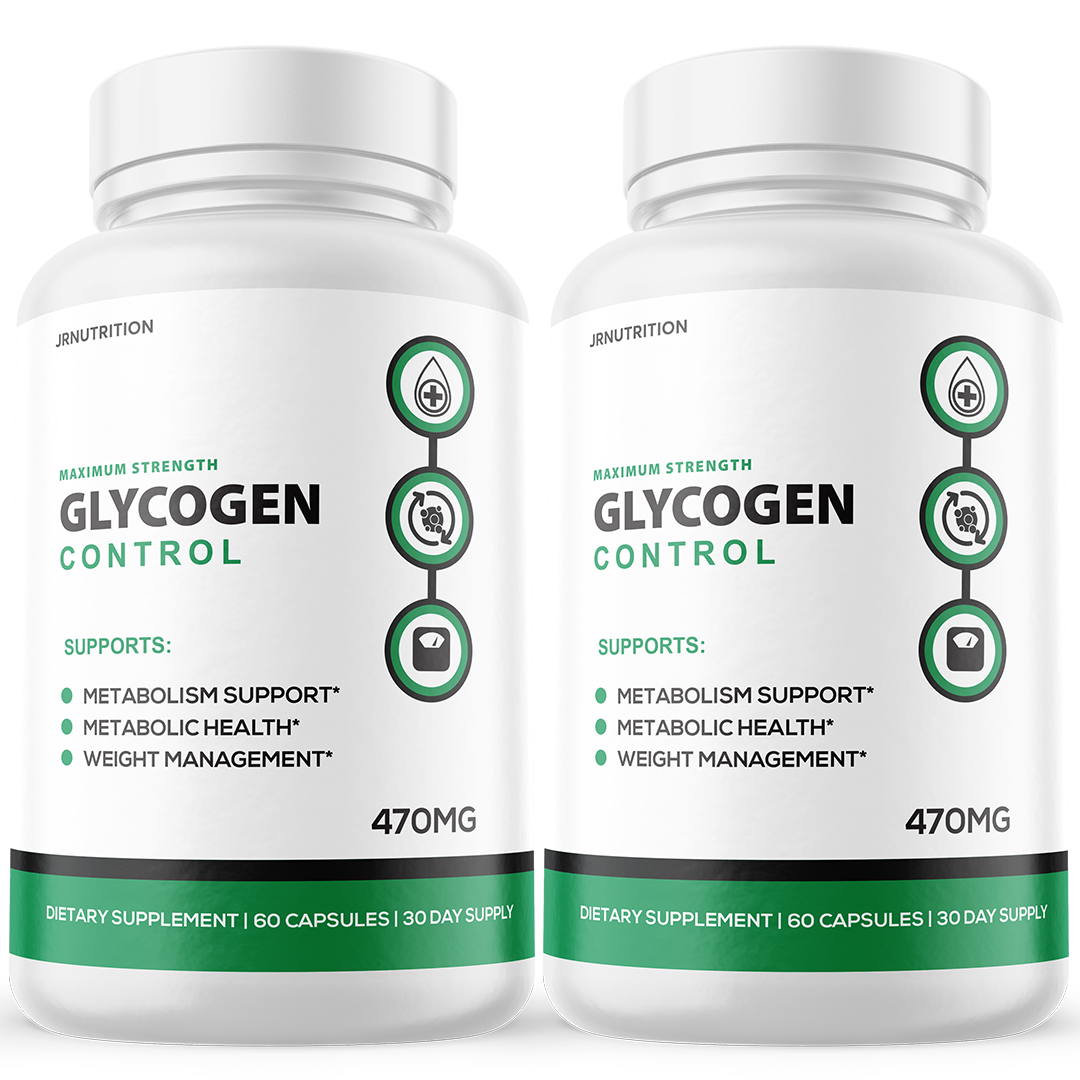 Glycogen Control Blood Capsules, Blood Sugar Control Pills - 2 Bottles